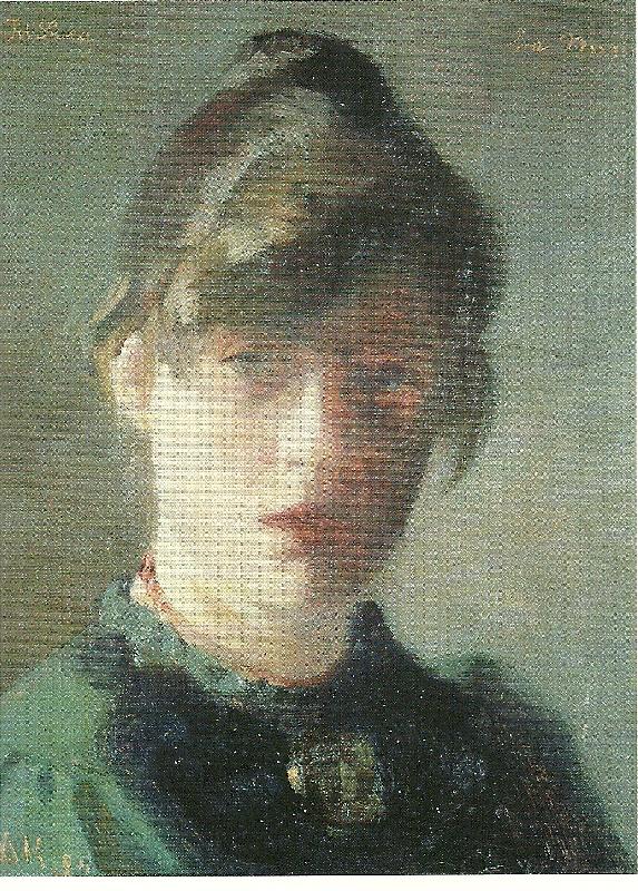 selvportraet, marie kroyer